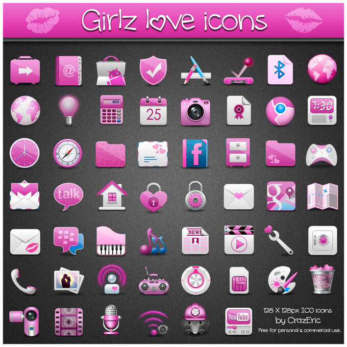 可爱 粉色 女性 手机 图标 安卓系统图标 女性主题 浪漫粉色图标 app app图标