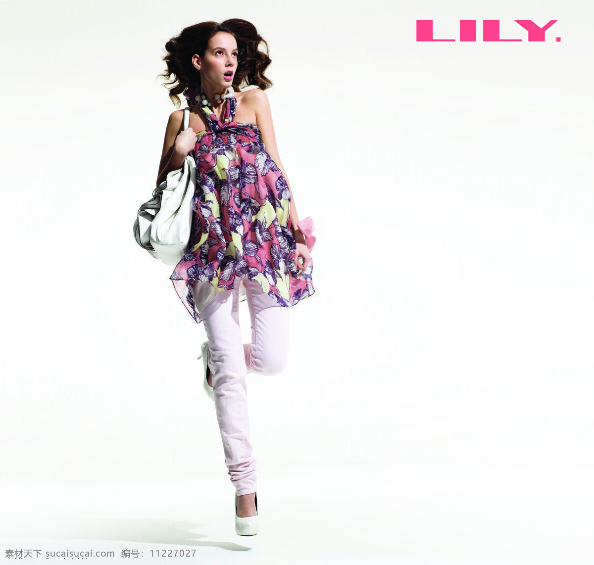 美女 女性女人 品牌服饰 人物 人物摄影 人物图库 衣服 lily lily服装 新款服装 psd源文件
