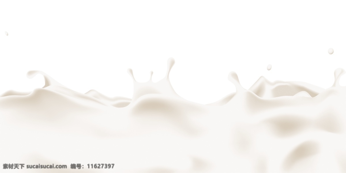 奶花 牛奶 白色牛奶 过渡 奶 食物 分层