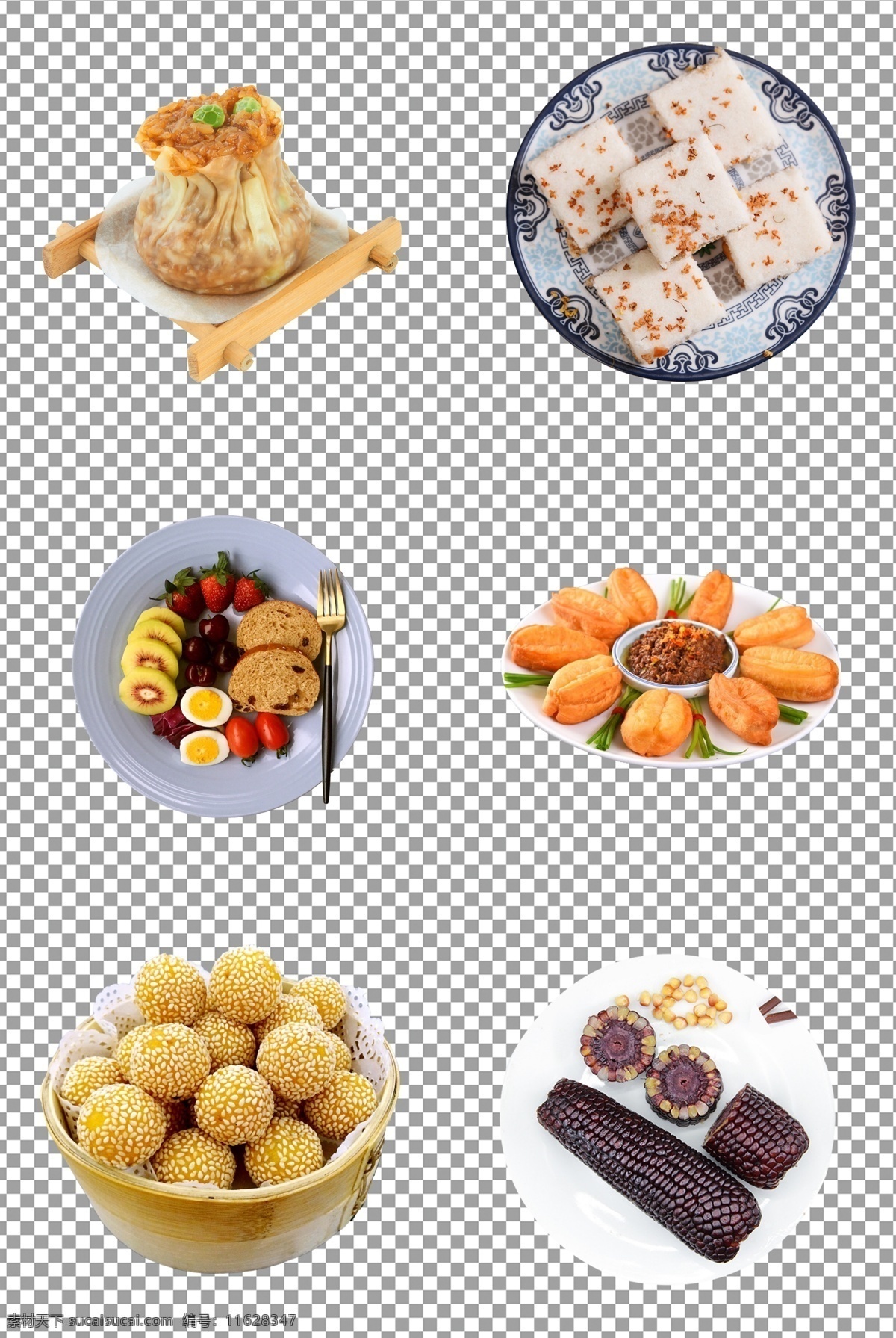 美味早餐早点 美味 早餐 早点 营养 健康 糕点 烧麦 南瓜球 玉米 油条 免抠 无背景 免抠图 抠图 元素 透明 通道 png免抠图 分层