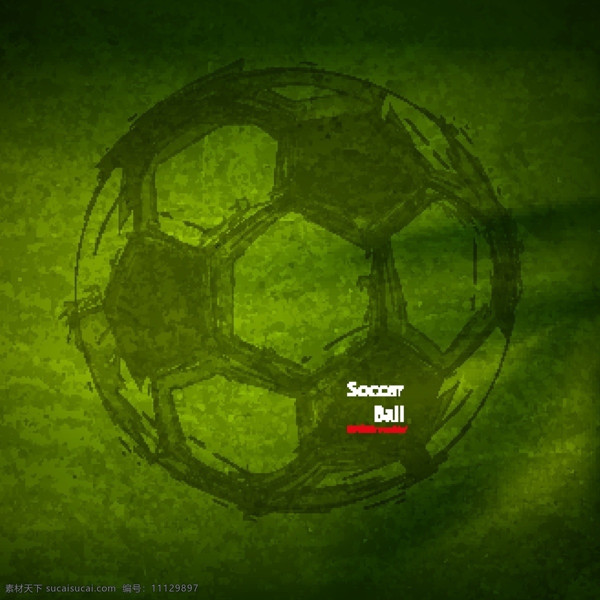 创意 足球 矢量 海报 体育 体育运动 比赛 赛事 手绘 球场 运动 插画 背景 画册 文化艺术 绿色