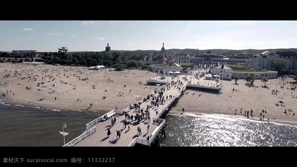 航拍 人物 建筑 视频 建筑视频 航拍视频 大桥视频
