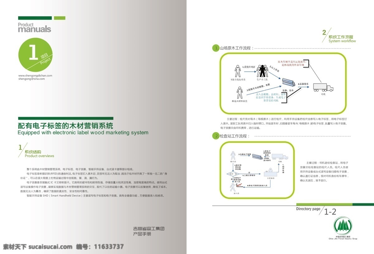 营销 系统 画册 内页 分层 电子标签 示意图 文字 源文件 其他画册封面