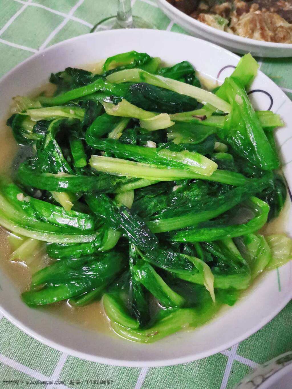 炒油麦菜 鸡爪 传统美食 传统 美食 美味 美餐 食品 食物 餐饮美食