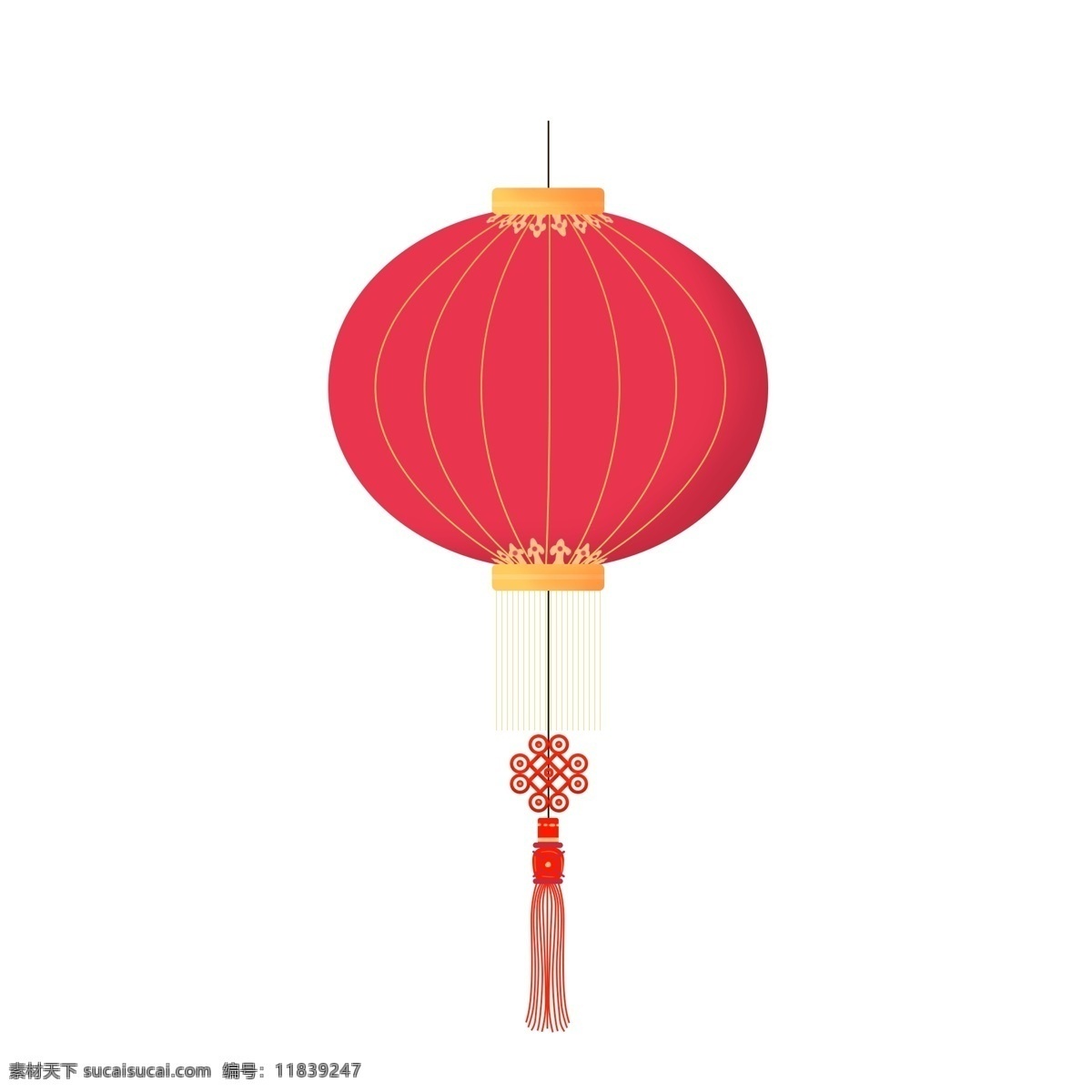 红色 喜庆 贺 新年 中国结 灯笼 元素 商用 中国风 贺新年 庆典 挂坠