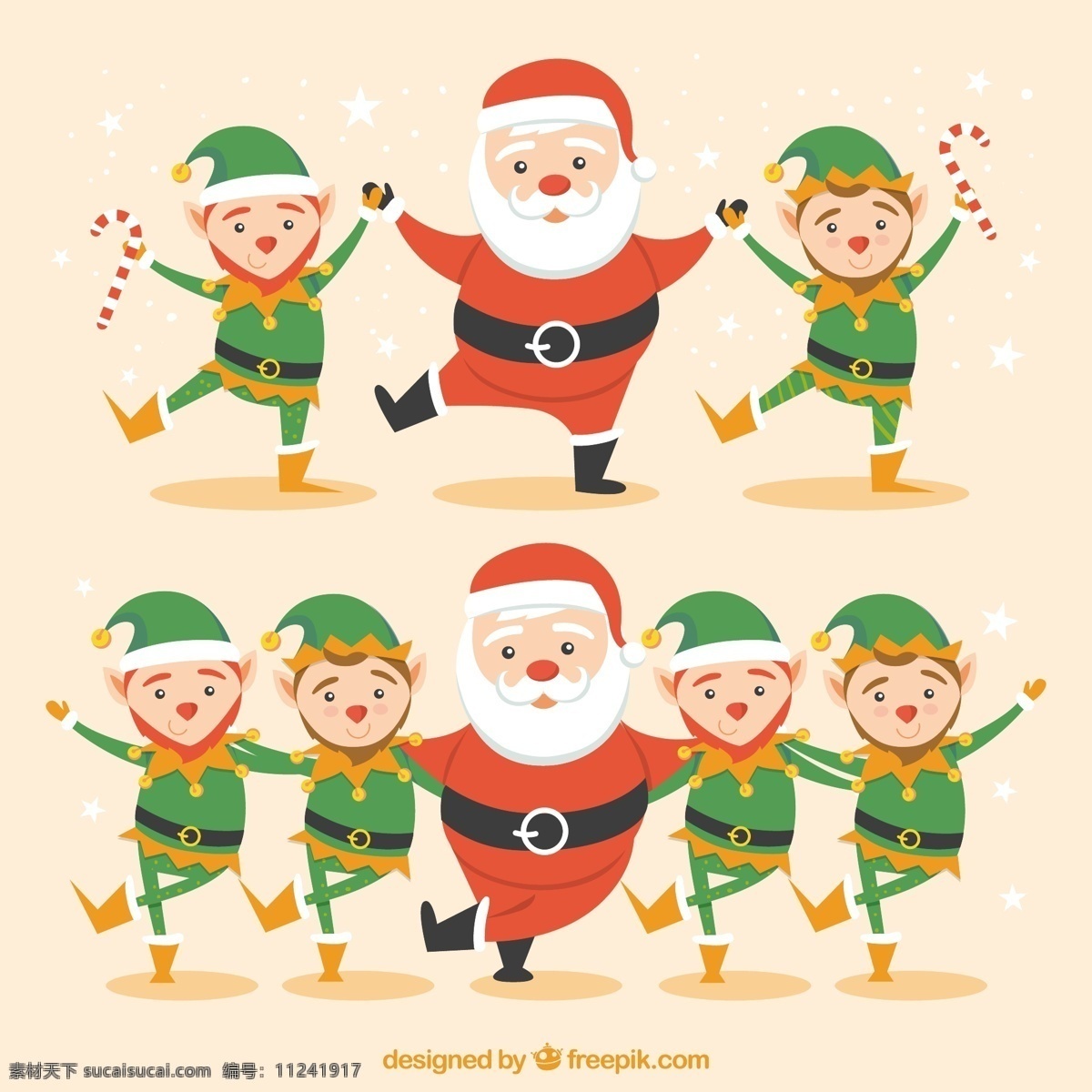 圣 塔克 劳斯 精灵 舞蹈 圣诞节 圣诞快乐 卡通 冬天快乐 克劳斯 性格 圣诞老人 庆祝 节日 好玩 有趣 卡通人物 节日快乐 跳舞 人物 白色