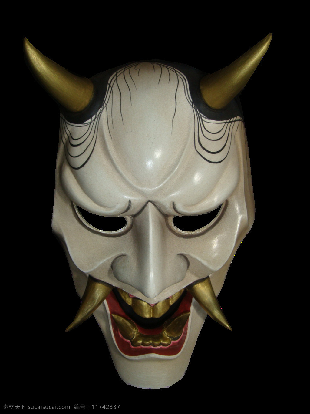 白色 带 角 恶魔 面具 免 抠 透明 带角恶魔面具 白色面具图 面具广告图片 创 意图 面具设计素材