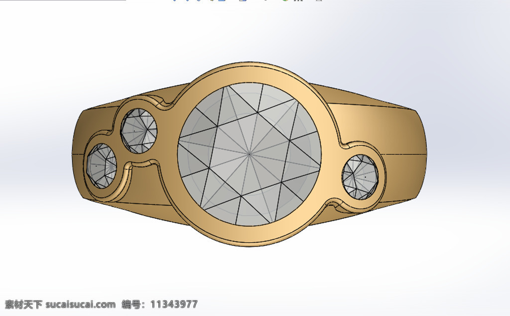 戒指免费下载 工具 工业设计 三维打印 3d模型素材 3d打印模型