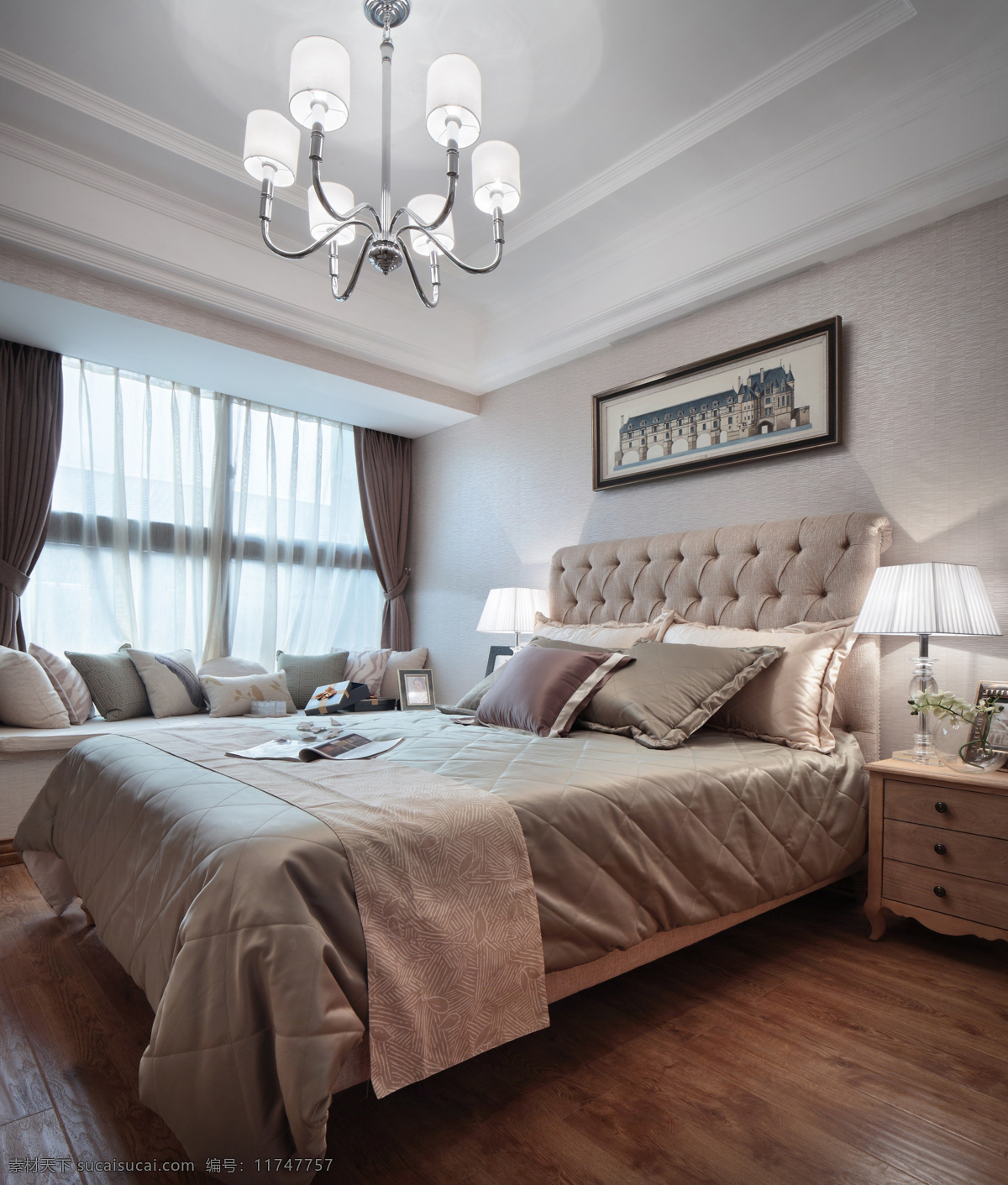卧室 时尚 大 床 设计图 家居 家居生活 室内设计 装修 室内 家具 装修设计 环境设计 大床