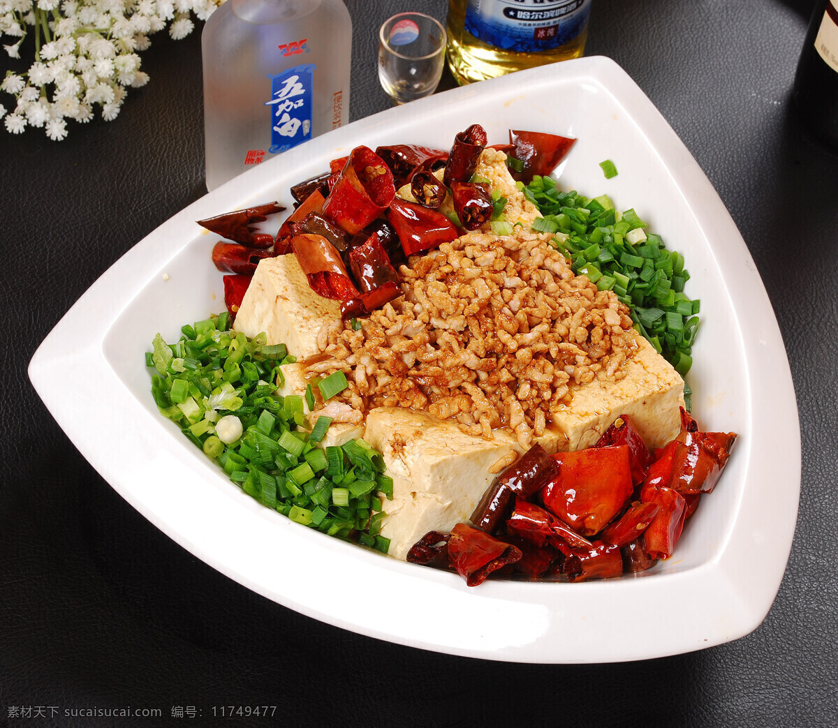 富贵豆腐 豆腐 凉菜 拌菜 佐菜 东北菜 传统美食 餐饮美食