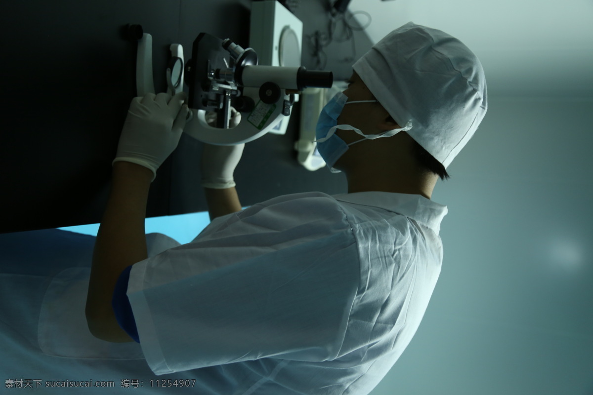 显微镜 操作 实验 科技 工厂 现代科技 工业生产