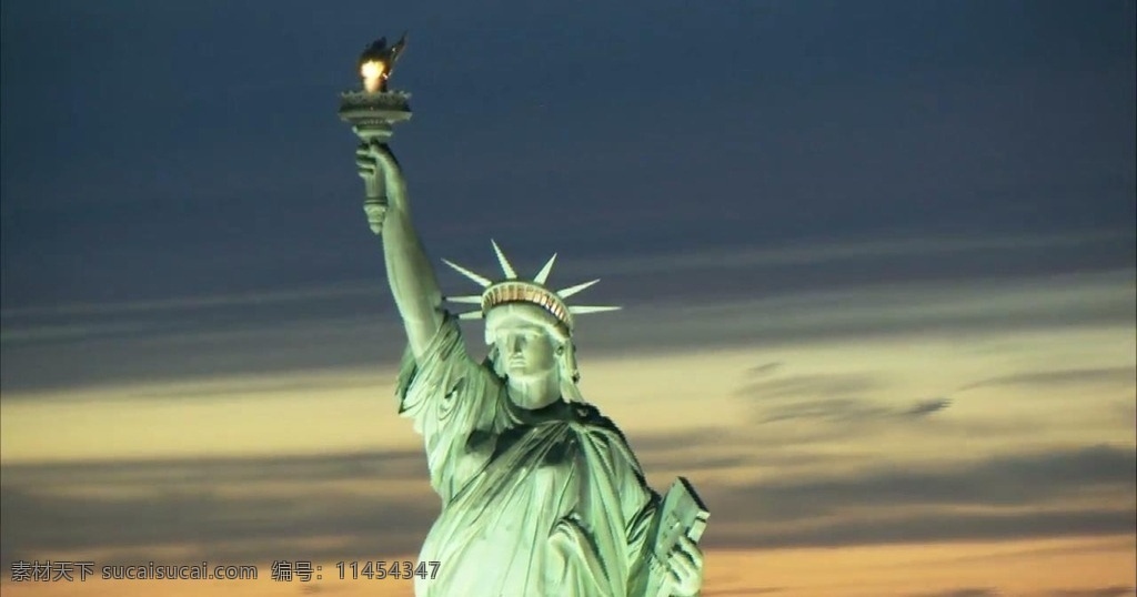 纽约航拍 自由女神像 曼哈顿 华尔街 国际大都市 多媒体 实拍视频 城市风光 mp4