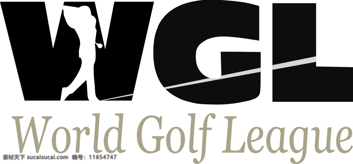 wgl 高尔夫 世界杯 免费 世界 联赛 标志 psd源文件 logo设计