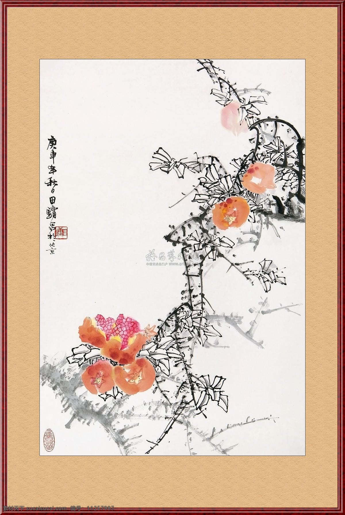 花鸟图 工笔画 字画 国画 走廊挂画 客厅挂画 教室挂画 细笔画 工笔画欣赏 工笔画素材 美术绘画 文化艺术
