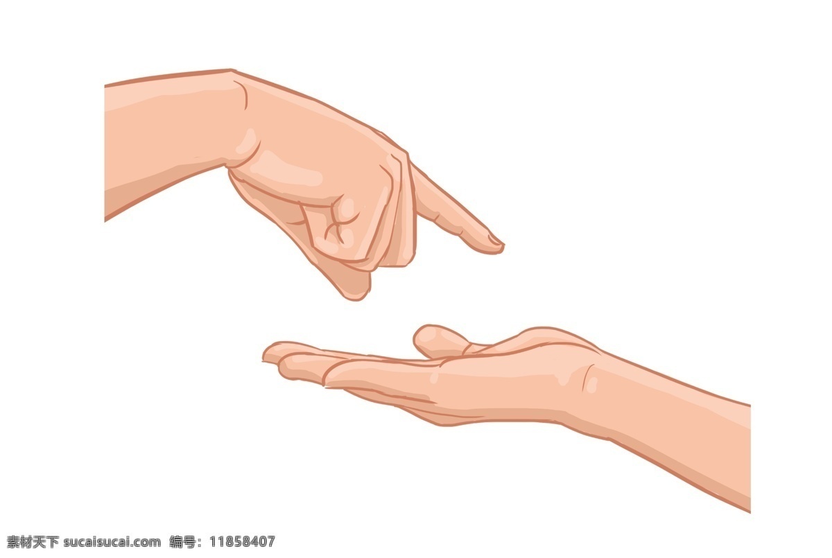 手指 指向 图案 插图 指向手势 一只手势 创意手指 简约手指 手的姿势 卡通擦画 漂亮的手势