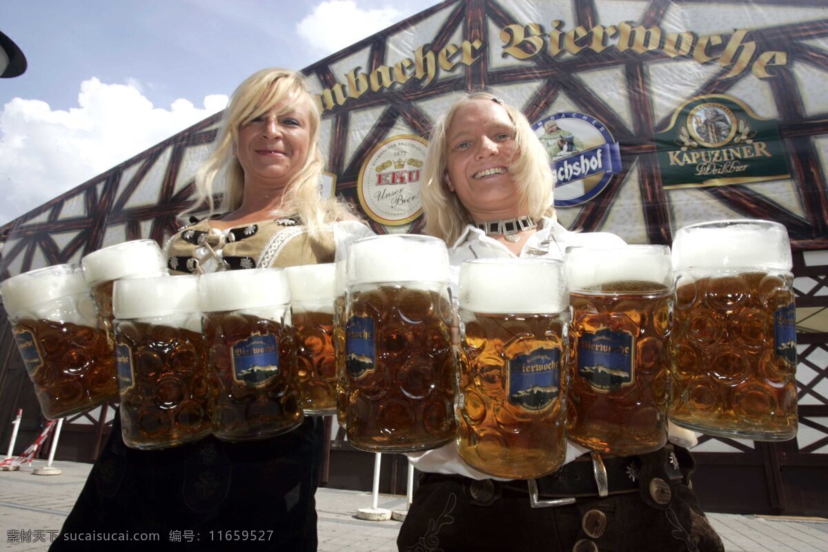 德国啤酒 啤酒 人物图库 职业人物 小姐 啤酒小姐 巴伐利亚 慕尼黑啤酒节 德国 慕尼黑 啤酒节 矢量图 日常生活