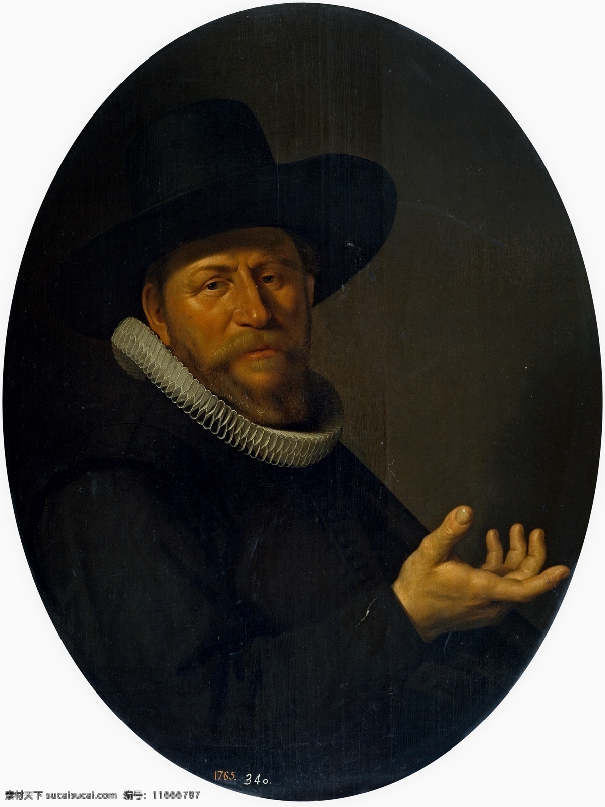 高清 西方 古典 人物 宗教 神话 巴洛克艺术 油画 装 ca hombre retrato jacobsz werner valckert de circulo anonymous 装饰画 装饰素材