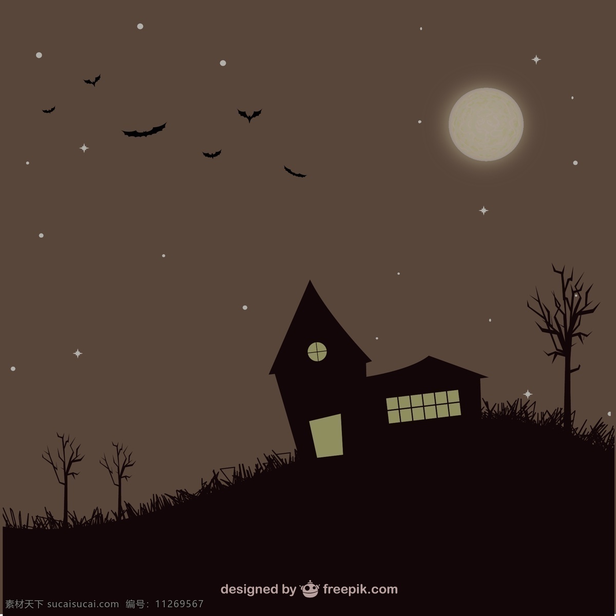 万圣节 幽灵 般 背景 月亮的夜晚 万圣节的背景 主题 万圣节蝙蝠 矢量 可怕 蝙蝠 夜 载体 黑色