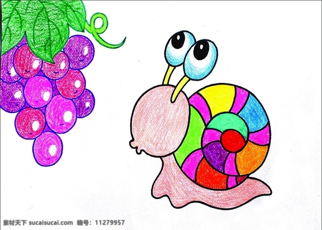 蜡笔画 美术 绘画 儿童绘画 手绘 儿童画 文化艺术 绘画书法