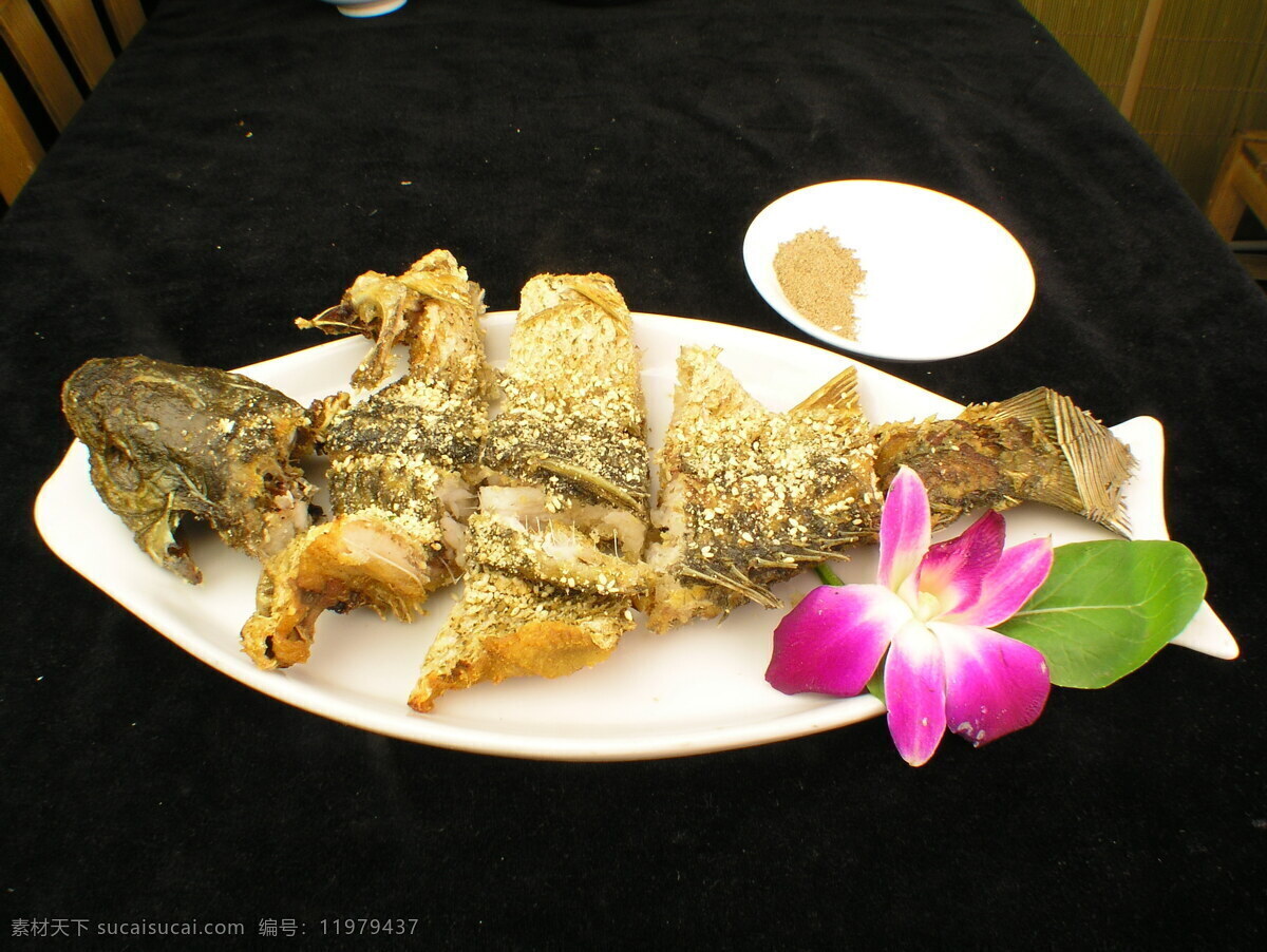傣味 椒盐 鱼 傣味椒盐鱼 油炸鱼 中华美食 中国美食 美味佳肴 菜谱素材 美食摄影 餐饮美食