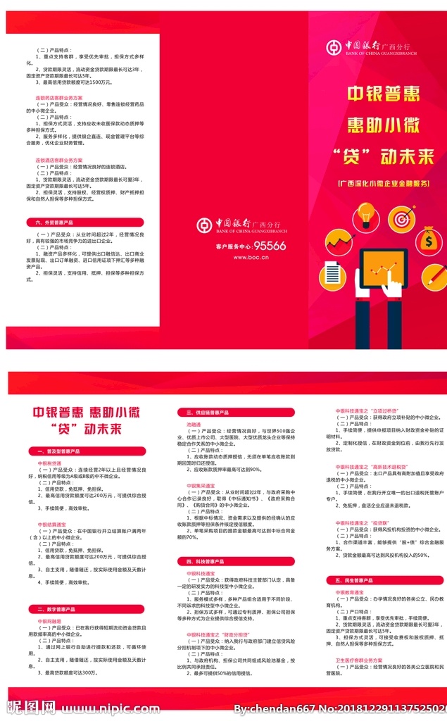 中国银行折页 模版下载 中国银行 三折页 银行 百年中行 中银大厦 银行卡 金条 dm宣传单 广告设计模板 源文件