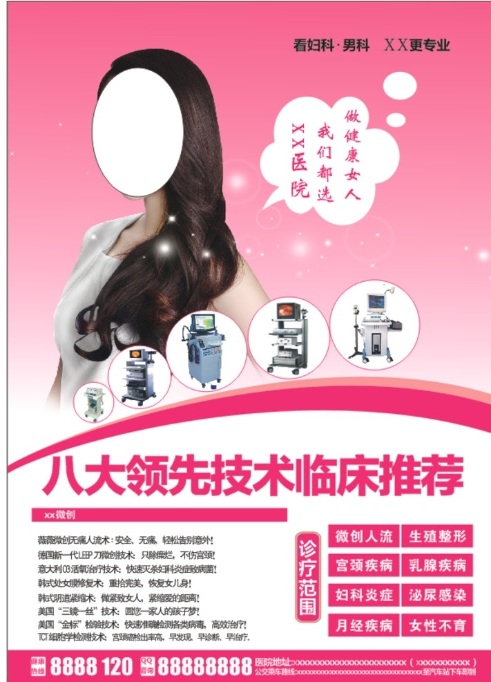 妇科广告 妇科设备 妇科技术 医疗妇科 妇科 医疗广告