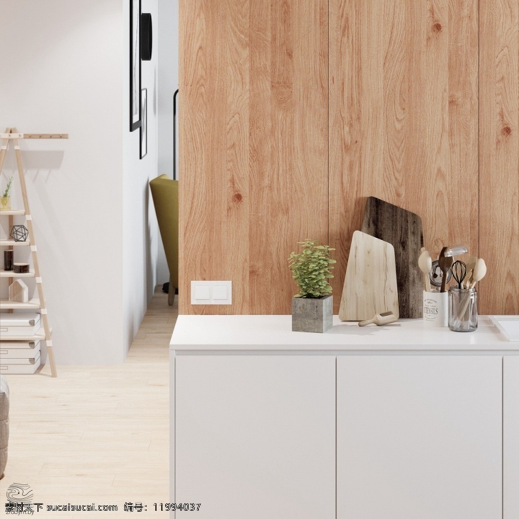 现代 简约 客厅 白色 柜子 室内装修 效果图 客厅装修 白色柜子 木制背景墙 浅色地板