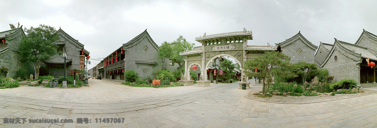 海岱都汇 青州 古街 古城 牌坊 旅游摄影 国内旅游