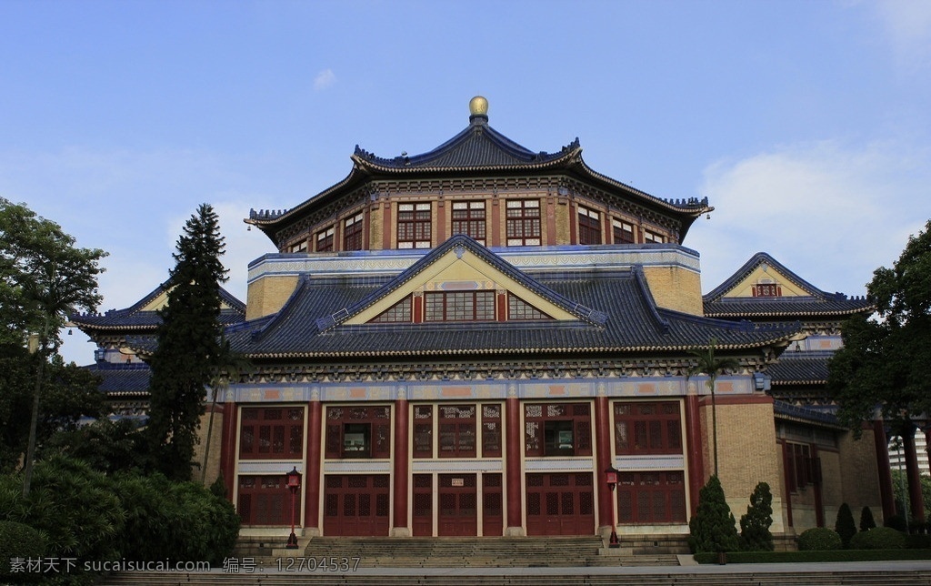 中山纪念堂 宫殿 古建筑 仿古建筑 古迹 遗址 广州旅游景点 纪念堂 建筑摄影 建筑园林