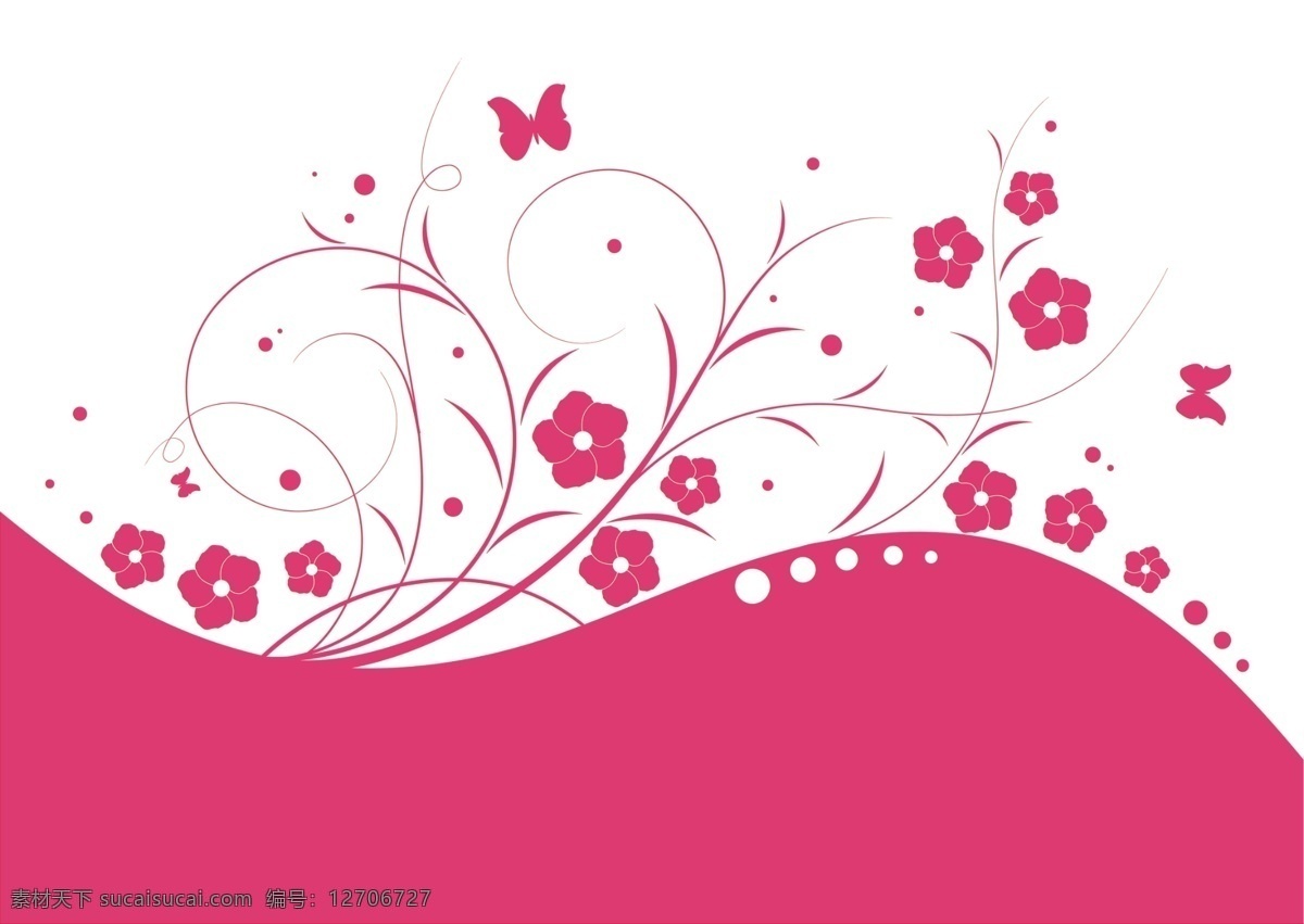 粉色 欧式 花朵 背景 墙 欧式花朵 花边花纹 欧式花纹 背景墙 分层