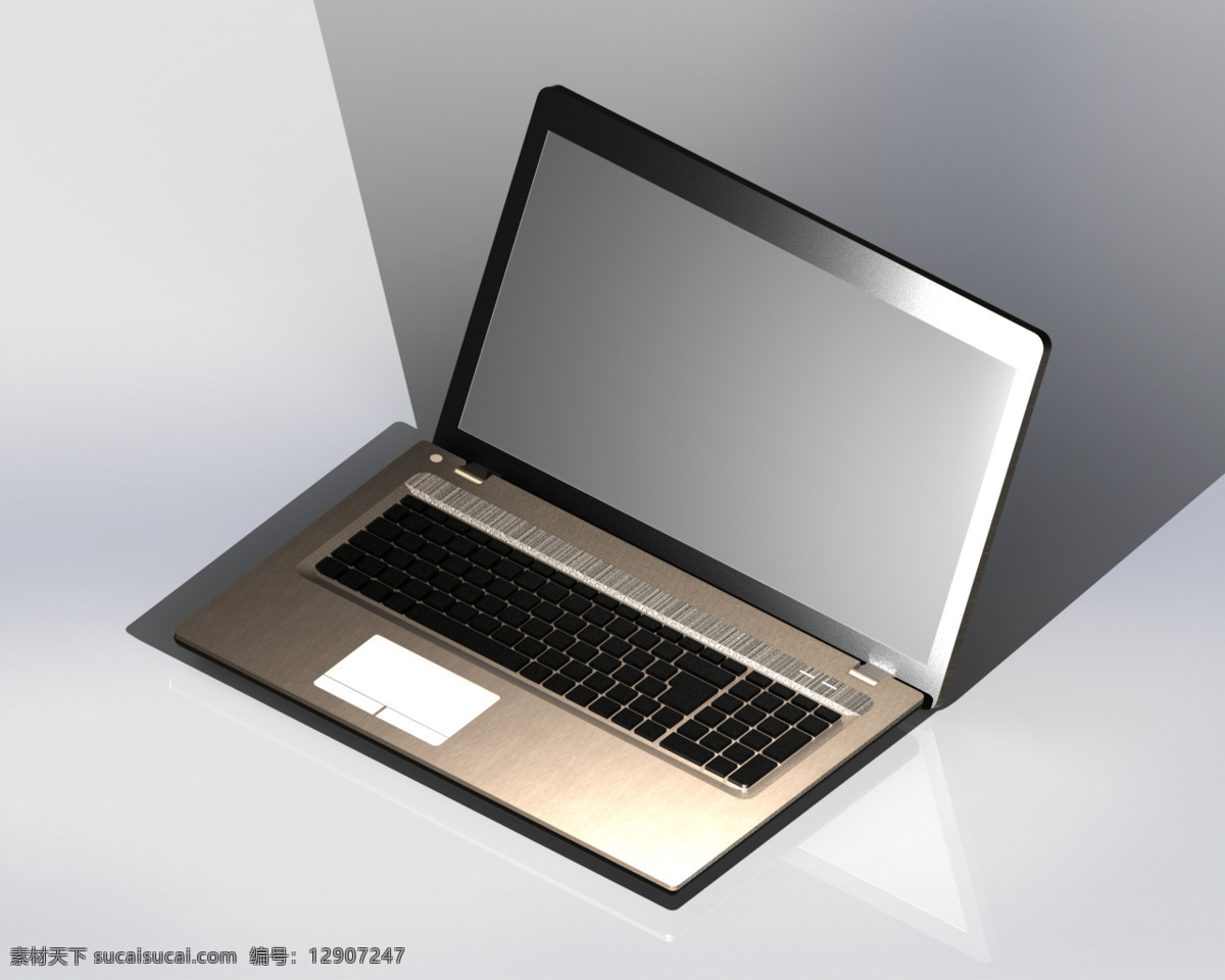 惠普 笔记本 电脑 3d模型素材 其他3d模型