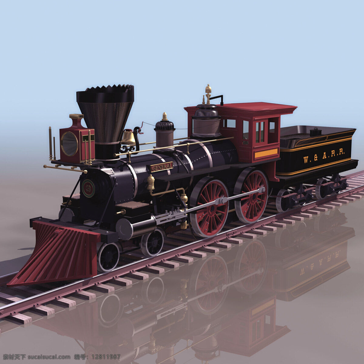 经典 火车 3d 模型 带 贴图 材质 3d模型 3d设计模型 带贴图 源文件 其他模型 3d模型素材 其他3d模型
