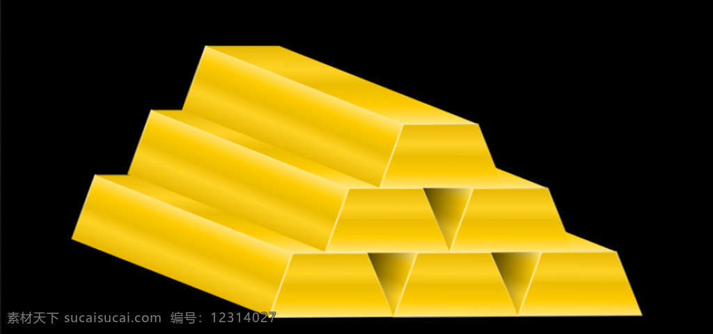 金条 矢量 图像 金条矢量图像 商务金融