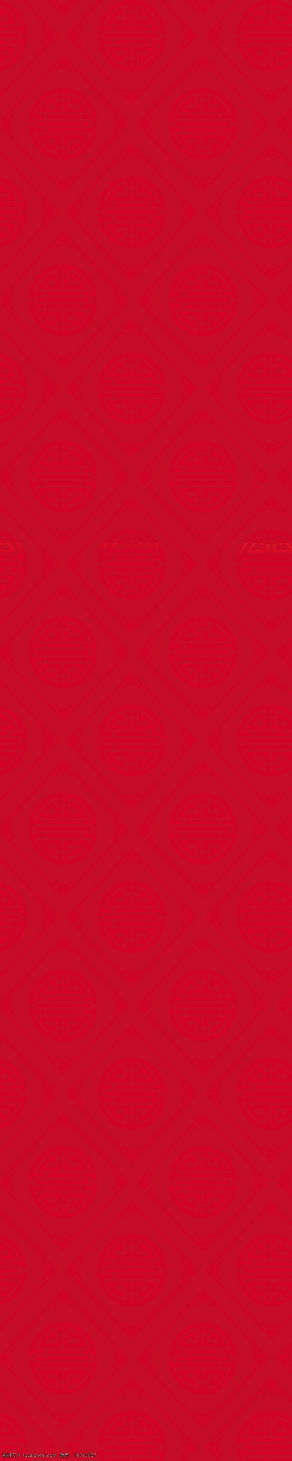 2019 新年 氛围红色背 氛围 对联 印花 门框 红色背景