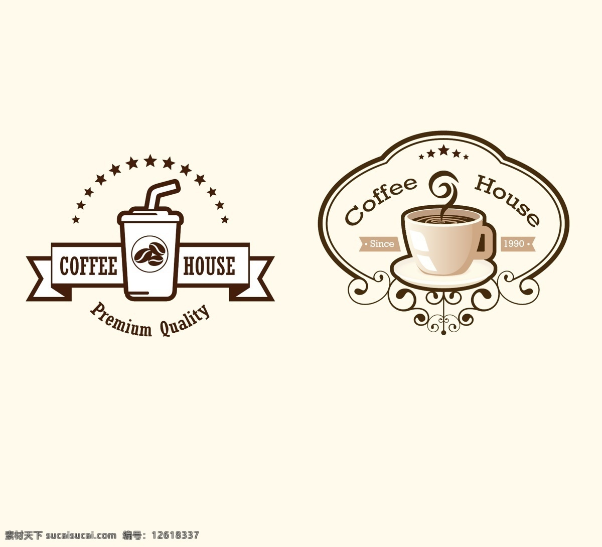 咖啡文化 咖啡 咖啡小图标 咖啡标志 复古 复古图标 咖啡矢量 矢量咖啡图标 咖啡豆 喝咖啡