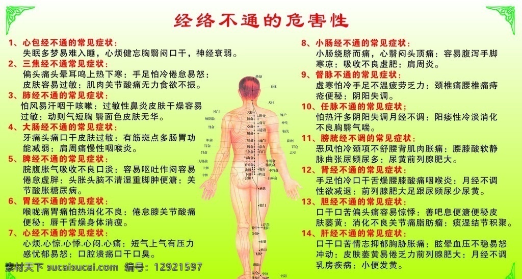四季 养生 经络 图 经络图 人体 穴位 矢量