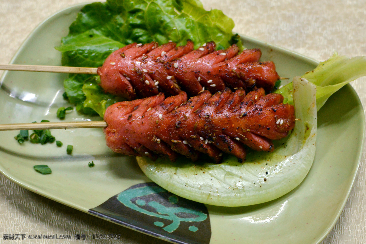 烤热狗 美食 传统美食 餐饮美食 高清菜谱用图