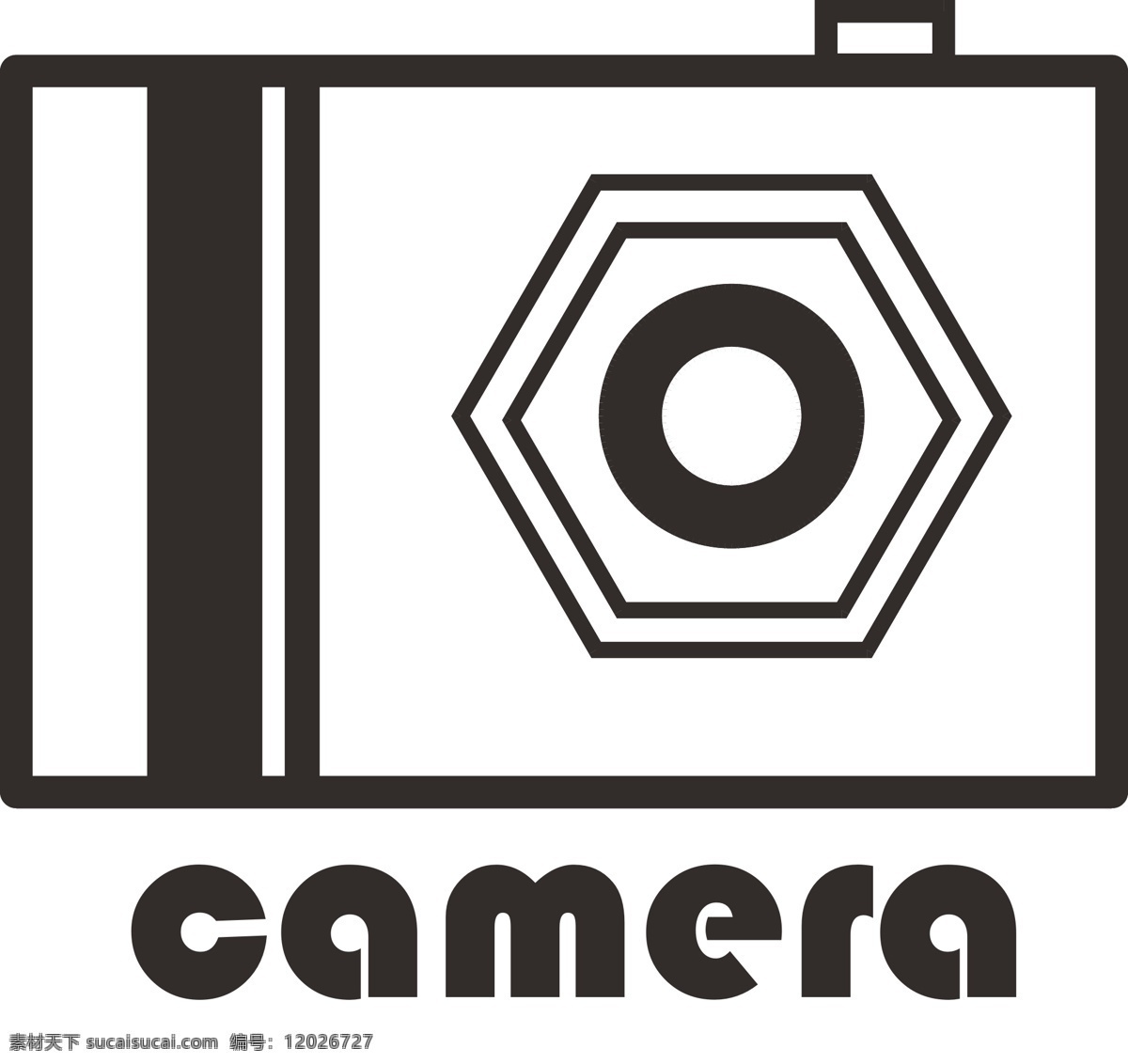 相机logo 相机 logo 黑白 聚焦 快门 camera 标识 标志 小玩意 图标 标志图标 其他图标