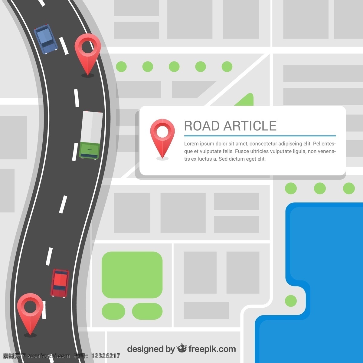 文章模板 租车 地图 位置 gps 指针 导航 方向 车辆 公路 标志 文章