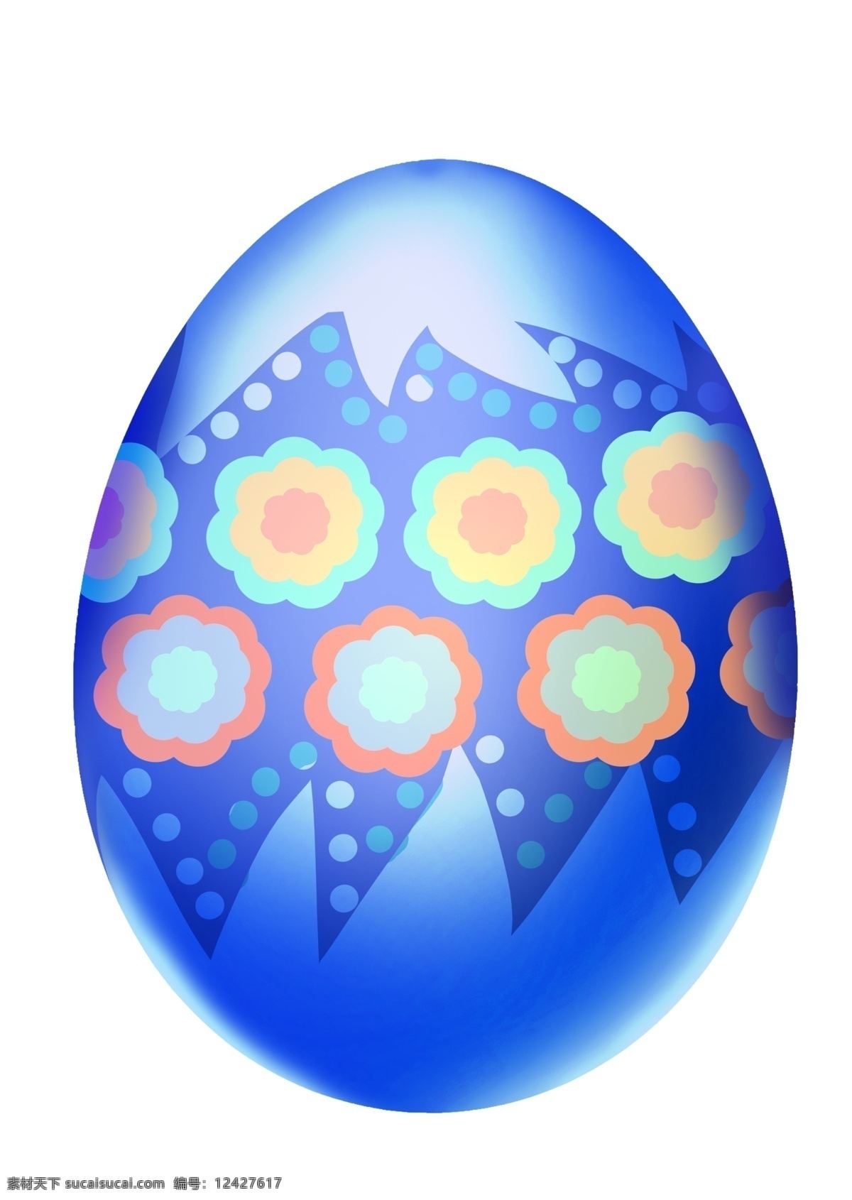 复活节 鲜花 彩蛋 插画 漂亮的花朵 卡通插画 彩蛋插画 复活节插画 节日插画 鸡蛋插画 鲜花的彩蛋