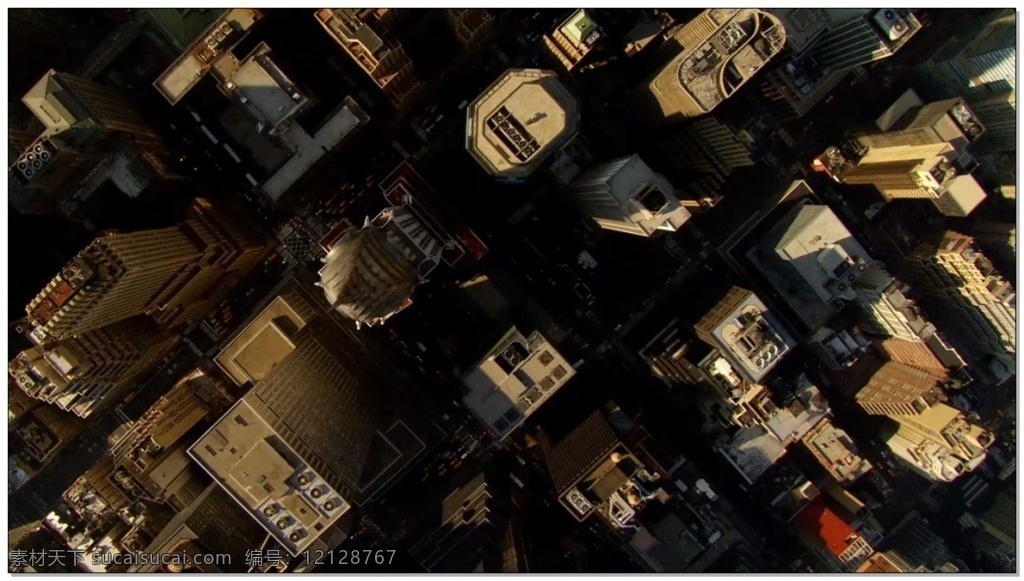 震撼 俯 拍 现代 城市 视频 俯拍 水泥森林 视频素材 动态视频素材
