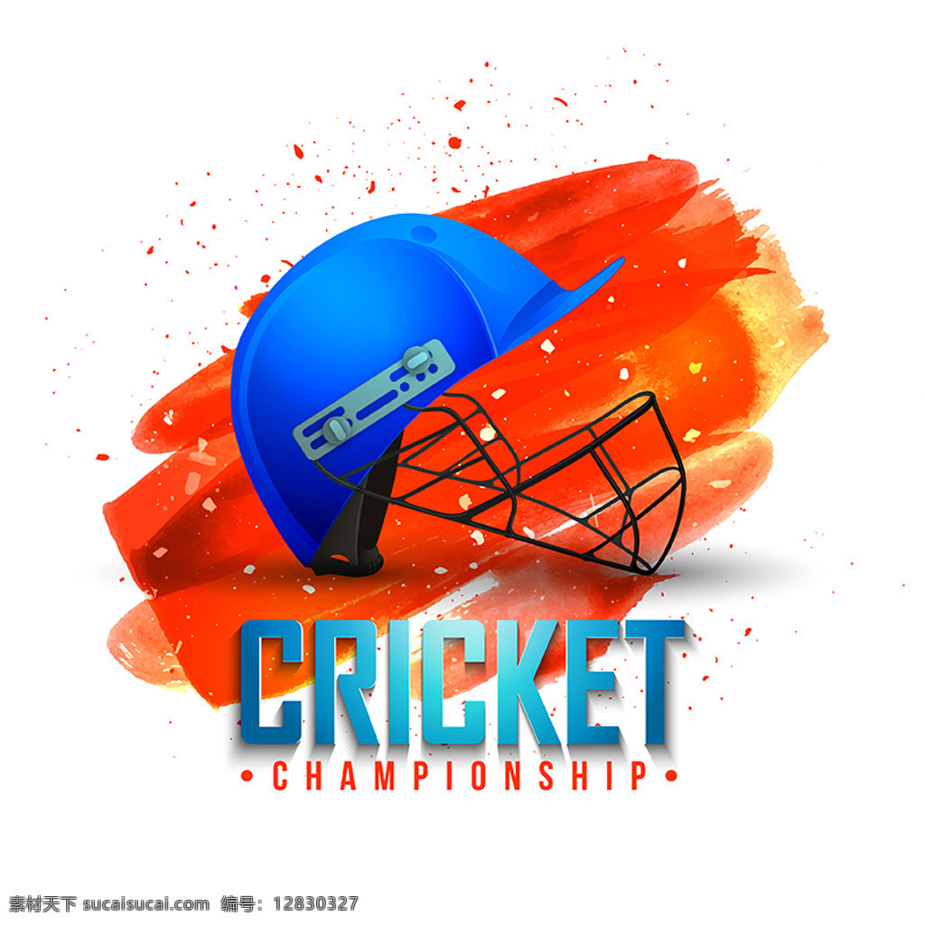橙色 污点 蓝色 头盔 背景 抽象背景 抽象 运动 色彩 游戏 团队 装饰 丰富多彩 比赛 冠军 板球