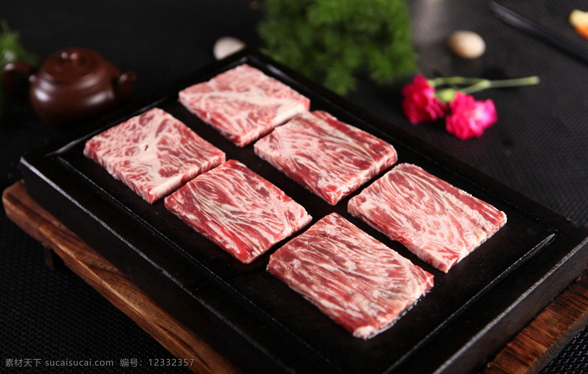 石板雪花牛肉 美食 传统美食 餐饮美食 高清菜谱用图