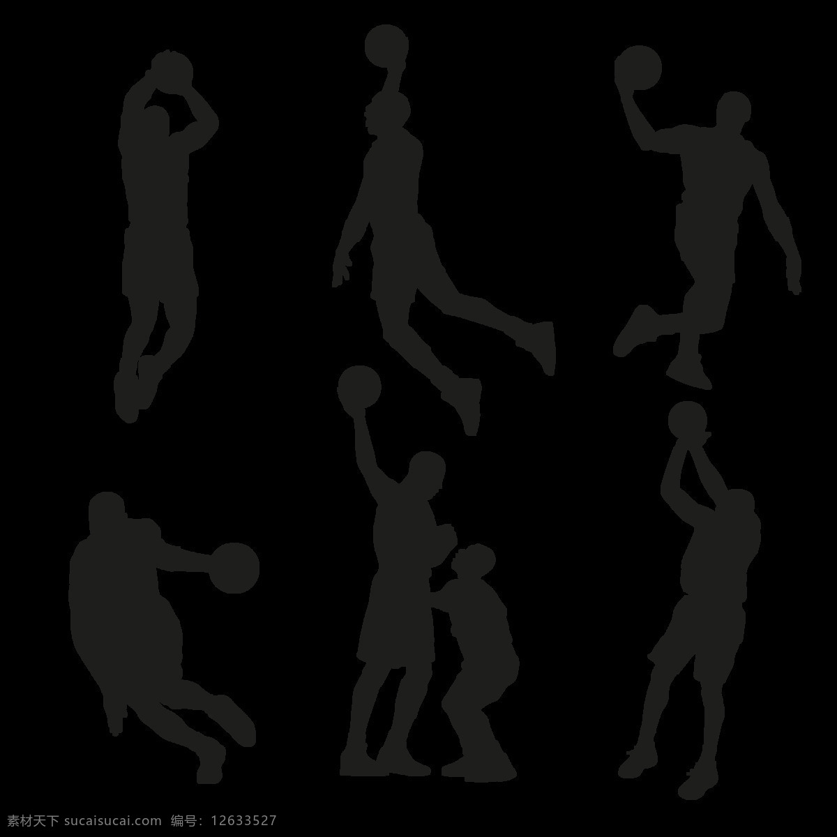 手绘 投篮 动作 剪影 免 抠 透明 图 层 打蓝球 蓝球运动 nba cba 篮球比赛 篮球手绘元素 卡通篮球 篮球海报 篮球运动员 投篮剪影 篮球素材 手绘篮球 篮球插图