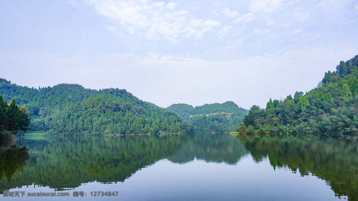 水库 湖泊 饮用水源 野钓 山水画 自然景观 山水风景