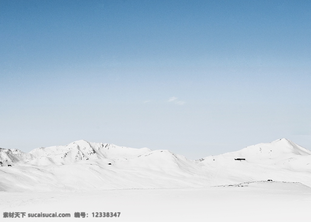 白色 洁白 雪地 风景 蓝天 背景 简约背景 纯色背景 雪地风景 自然景观 图库冰雪自然 自然风景
