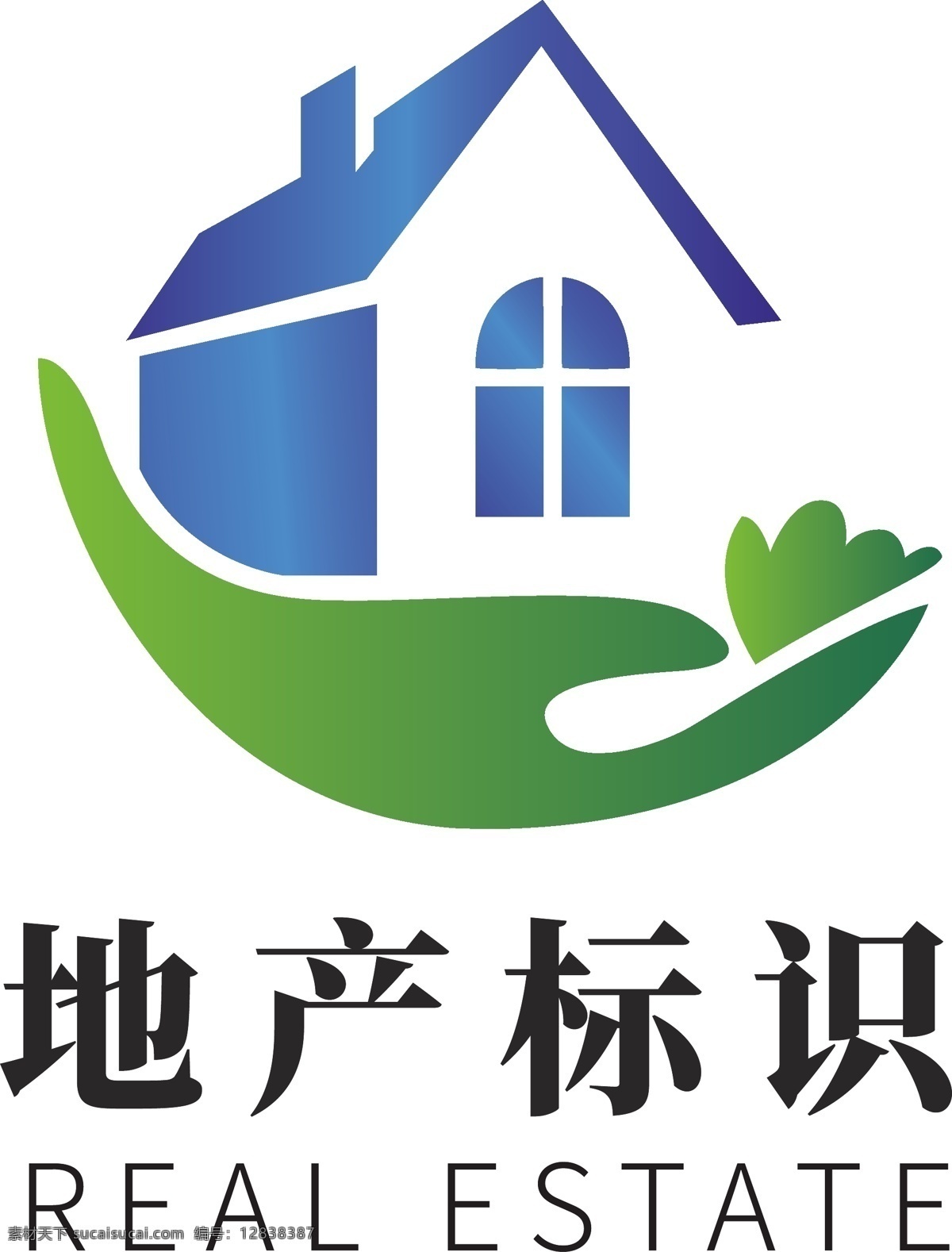 绿色环保 房地产 企业 logo 绿色 环保