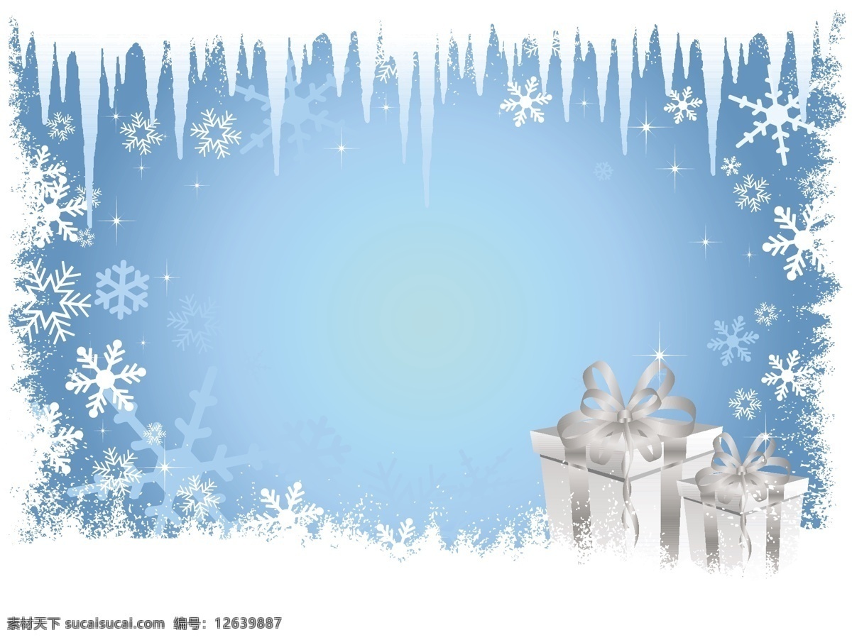 冻蓝圣诞背景 背景 圣诞节 雪 蓝色的背景 圣诞快乐 冬天 庆祝 节日 冷冻 节日快乐 冷 季节 白色