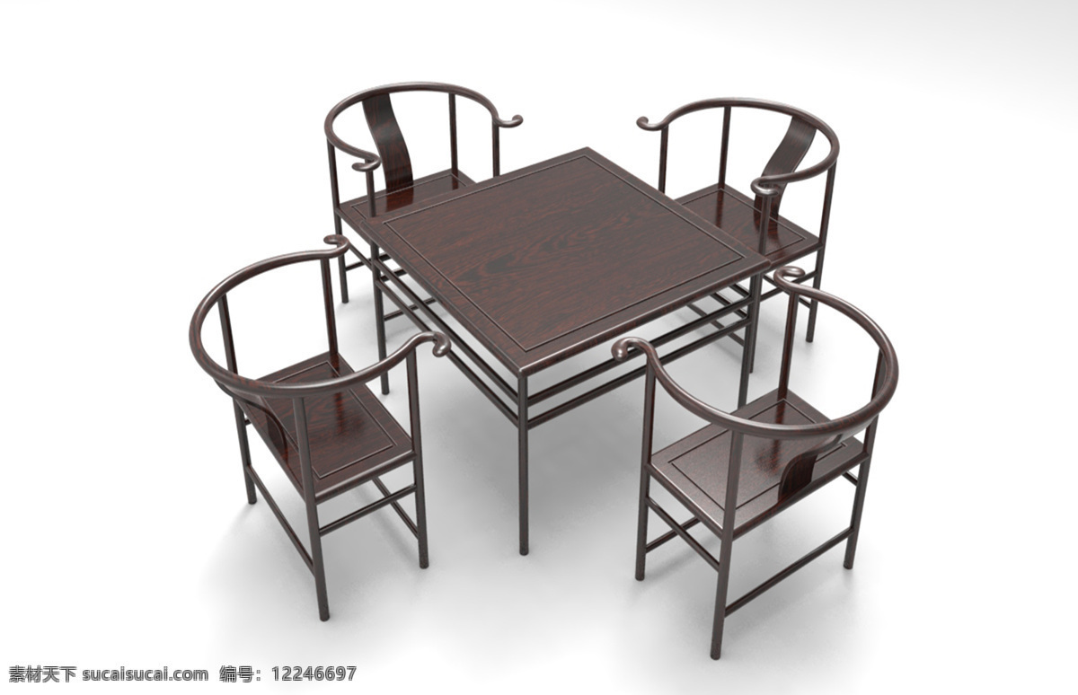 新中式 茶桌 红木 家具 家居 桌子 茶桌椅 实木 中式 鸡翅木 生活用品 生活百科