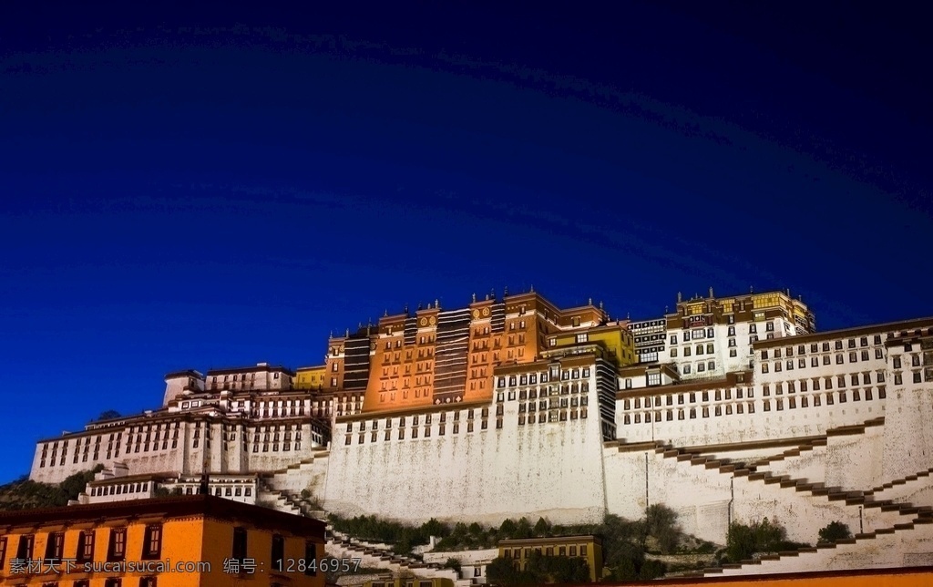 布达拉宫 西藏 藏族 寺庙 风景 藏族风景 旅游 拉萨 旅游摄影 国内旅游 文物古迹 风景名胜 建筑 建筑风景 自然景观 建筑景观 建筑风光 建筑园林 建筑摄影